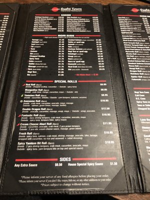 Menu photo 3 Sushi Town North Vancouver, BC Menu photo 3 Sushi Town North Vancouver, BC