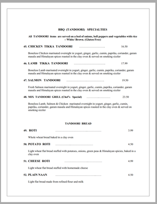 Menu photo 3 Taste Of Nepal Ukiah, CA Menu photo 3 Taste Of Nepal Ukiah, CA