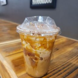 Banana foster with oatmilk