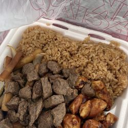 Hibachi Express - Steak and chicken fried rice