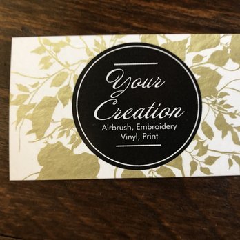 Your Creation - Business card - Screen Printing/T-Shirt Printing Near Me - Irving , Texas