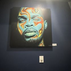 Bistro 64 - Artwork for sale by QR code.