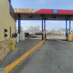 Flying J Travel Center - Coming up from behind the building