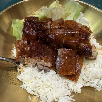 King’s Kitchen - 12/28/2025 - Roasted Duck on Rice $11 - Cantonese Near Me - Flushing, New York