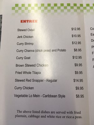 Menu photo 3 Caribbean Cuisine Glendale, AZ