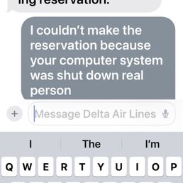 " customer service" Delta