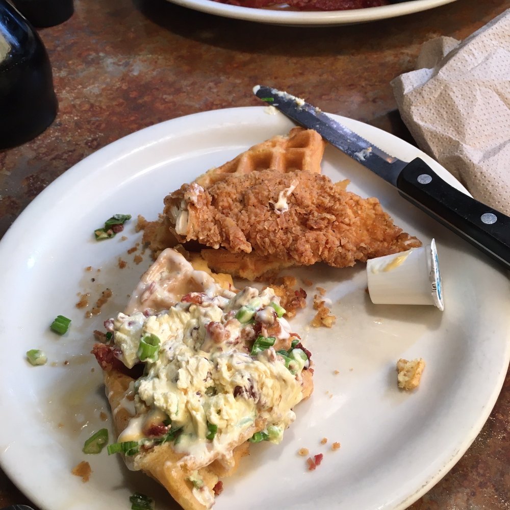 Huckleberry's - The real photo! I placed a coffee creamer for real sizing! - Breakfast & Brunch Near Me - Fairfield, California Huckleberry's - The real photo! I placed a coffee creamer for real sizing! - Breakfast & Brunch Near Me - Fairfield, California