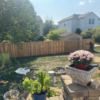 America's Backyard Fencing & Decking - More part of the fence they installed - Fences & Gates Near Me - Joliet, Illinois