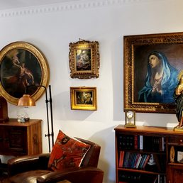 Paintings hung by Matthew