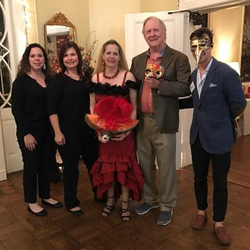 Womans Club - MURDER MYSTERY GUESTS, WITH RAINEE DUNHAM OF GEAUX 2 EVENTS AND DEBORAH HARRIS PRESIDENT OF THE WOMAN'S CLUB
