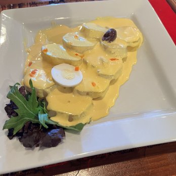 Inca's Peruvian Cuisine - This plate use to be larger and better taste. It tasted like paste - Latin American Near Me - Tucson, Arizona