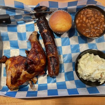 Famous Dave's - Alameda - Two Meat Combo, Hot Link & BBQ Chicken - Barbeque Near Me - Alameda, California Famous Dave's - Alameda - Two Meat Combo, Hot Link & BBQ Chicken - Barbeque Near Me - Alameda, California