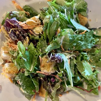 Stones Throw Tavern - House Salad- big portion! I ate a lot before I took this picture. - American Near Me - Charleston, South Carolina