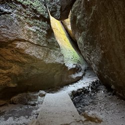 Bear Gulch Cave Trail - Cave entrance