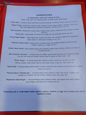 Menu photo 4 Rory's Diner Parker, CO Menu photo 4 Rory's Diner Parker, CO