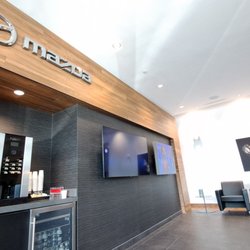 Ocean Mazda - Waiting area in the showroom