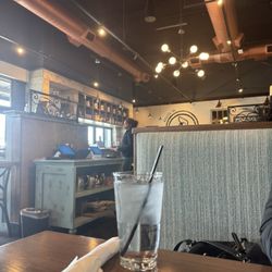 Another Broken Egg Cafe - Seating and walls