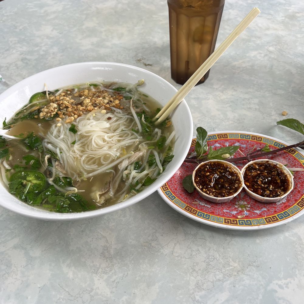 Pho, brisket and tendon only