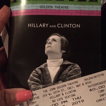 Hillary and Clinton on Broadway - There are multiple versions of the playbill. I should have taken two. - Performing Arts Near Me - New York, New York Hillary and Clinton on Broadway - There are multiple versions of the playbill. I should have taken two. - Performing Arts Near Me - New York, New York