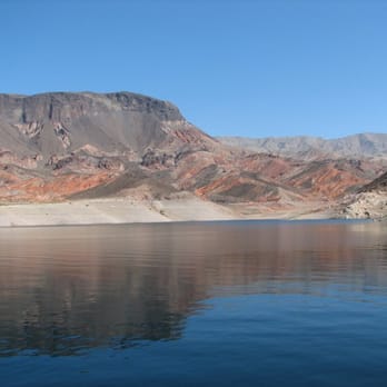Lake Mead Cruises - The Paint Pots at the base of Fortification Hill. - Boat Charters Near Me - Boulder City, Nevada