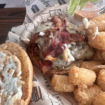 Wayback Burger - Allen - DOUBLE BACON BURGER so you can see the beef bacon - Burgers Near Me - Allen, Texas Wayback Burger - Allen - DOUBLE BACON BURGER so you can see the beef bacon - Burgers Near Me - Allen, Texas