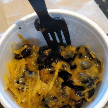 Rusty Taco - Side if black beans made not spicy for my one year old.  Really appreciate the employees talking to me about this and substitution of cheese - Tex-Mex Near Me - Hurst, Texas