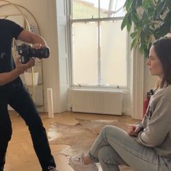 Amara Aesthetics - Dr Paul taking photos as we do before every consultation.