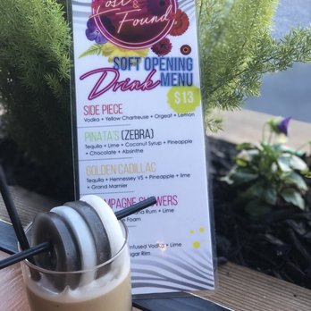 Lost & Found - Zebra drink is a must try! - Cocktail Bars Near Me - Houston, Texas