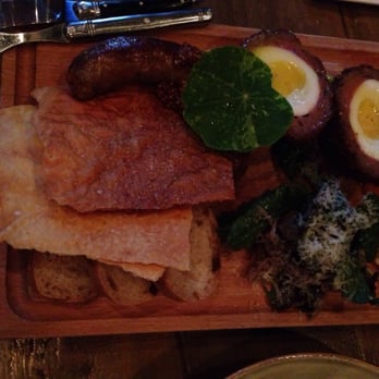 RGE RD - Charcuterie board. This thing is massive!!!! Everything on it was amazing. - Canadian (New) Near Me - Edmonton, Alberta