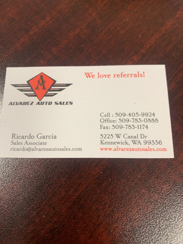 ALVAREZ AUTO SALES KENNEWICK 20 Reviews 5225 W Canal Dr, Kennewick, Washington Car