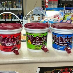 The Wine and Liquor Shop - If you want regular lime margaritas or strawberry and blue Hawaiian we have them.