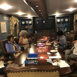 Designer Destinations and Events - Game Night (plan B) when Hurricane Nate impacted the ability to enjoy the scavenger hunt, The bar crawl and karaoke.