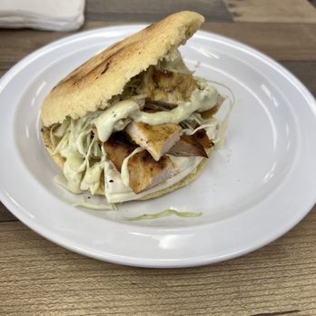 Parrillero Catracho - Arepa de pollo - Honduran Near Me - Spring, Texas