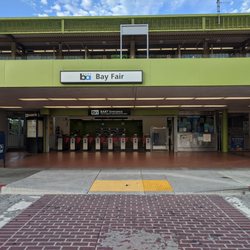 BART - Bay Fair Station - BART entrance.