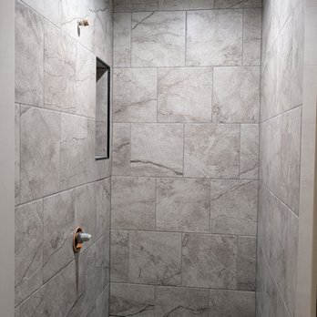 MI Facades - Edged in 6" slab marble from menards, gray. - Tiling Near Me - Grand Rapids , Michigan MI Facades - Edged in 6" slab marble from menards, gray. - Tiling Near Me - Grand Rapids , Michigan