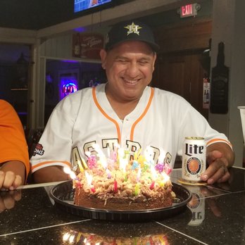 Saint Bernard's Pub - BDAY FOR ROY BOY AND HIS 1ST BEER - Beer Gardens Near Me - Houston, Texas