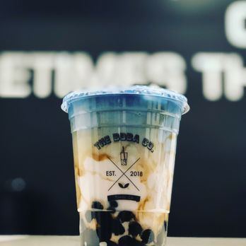 The Boba Co - Taro milk w/ butterfly top - Bubble Tea Near Me - San Marcos, California The Boba Co - Taro milk w/ butterfly top - Bubble Tea Near Me - San Marcos, California