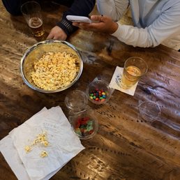 Try the popcorn with ranch seasoning! It has bacon bits. Total game changer!!!! Try the popcorn with ranch seasoning! It has bacon bits. Total game changer!!!!