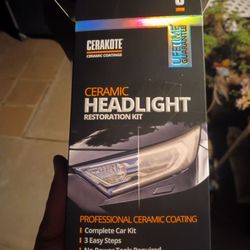 Headlight restoration kit