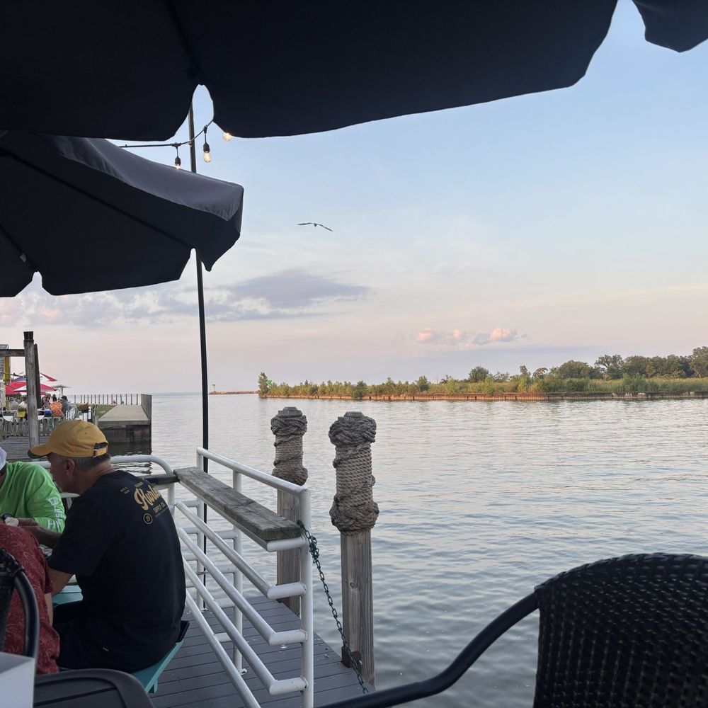 View from our table. View from our table.