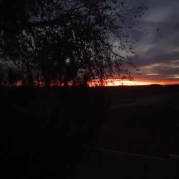 Red Barn Rv Park - Sunset from site #1. - RV Parks Near Me - Roswell, New Mexico Red Barn Rv Park - Sunset from site #1. - RV Parks Near Me - Roswell, New Mexico