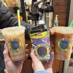 Latte, mocha, Americano