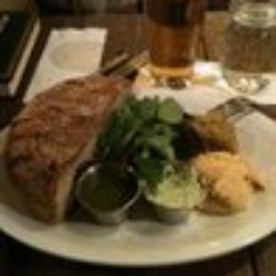 Spread board, pint of cider