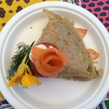 Michel's Corner - Smoked salmon, herbed cheese, and capers crepe - Creperies Near Me - Durango, Colorado