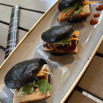 Basalt - Pork Belly Buns - New American Near Me - Honolulu, Hawaii Basalt - Pork Belly Buns - New American Near Me - Honolulu, Hawaii