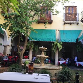 El Meson del Marques - courtyard of the restaurant - Mexican Near Me - Valladolid, YUC El Meson del Marques - courtyard of the restaurant - Mexican Near Me - Valladolid, YUC