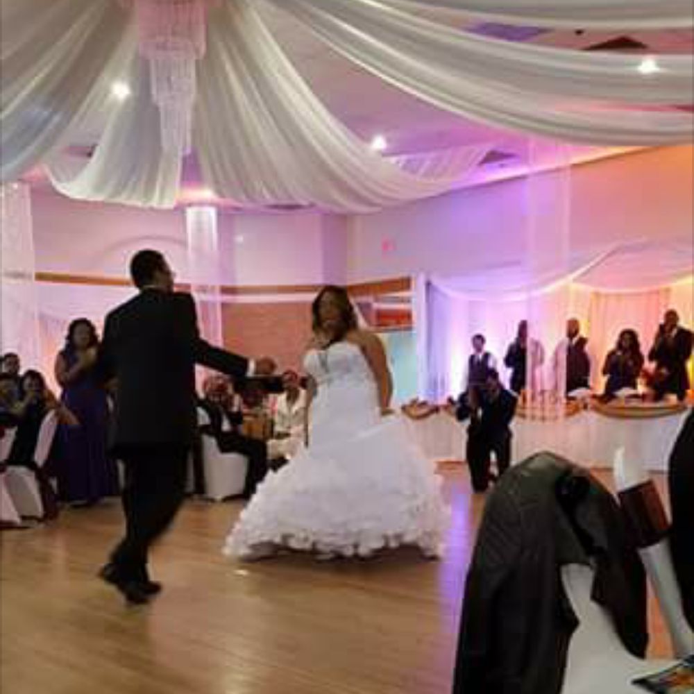father daughter dance, in the ballroom