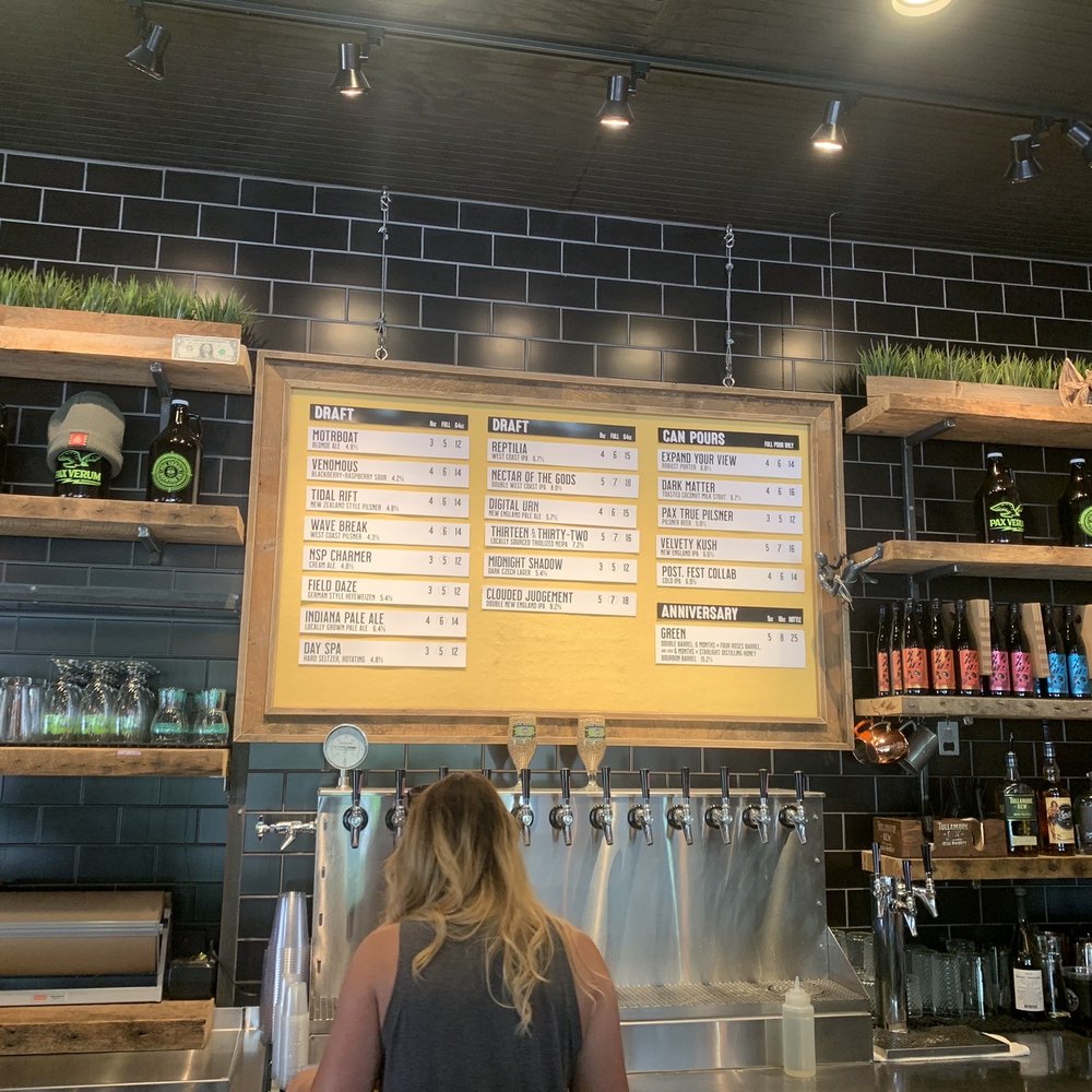 Pax Verum Brewing - Current Beer List June 2023 - Breweries Near Me - Lapel, Indiana