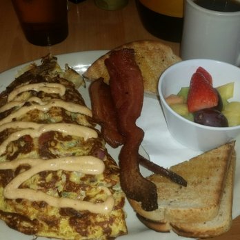 Cypress Breakfast House - Hawaiian Omelette is super delicious - Breakfast & Brunch Near Me - Cypress, Texas