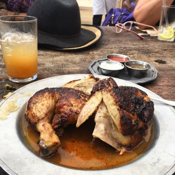 Gjusta - Half chicken. So juicy and tender. The sauces for dipping are all incredible - Bakeries Near Me - Venice, California Gjusta - Half chicken. So juicy and tender. The sauces for dipping are all incredible - Bakeries Near Me - Venice, California